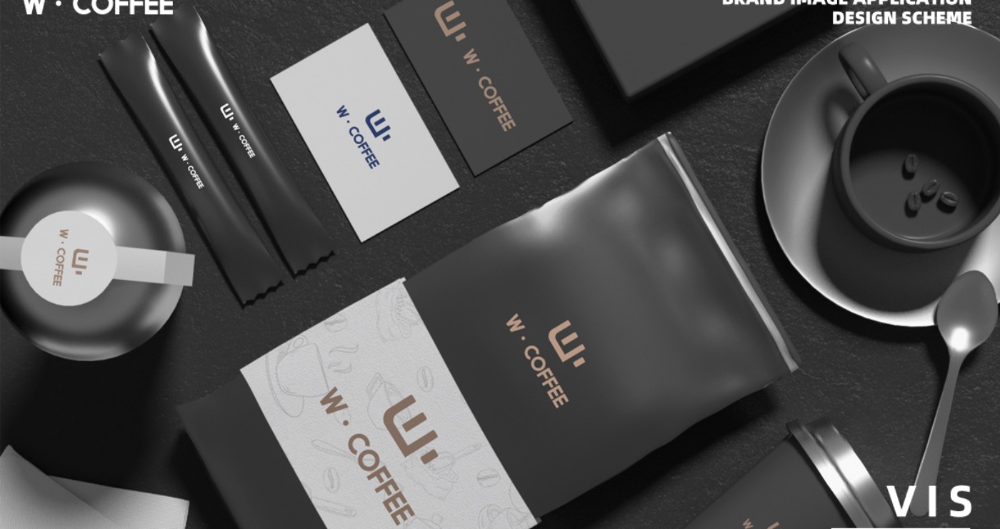 W·COFFEE品牌设计应用