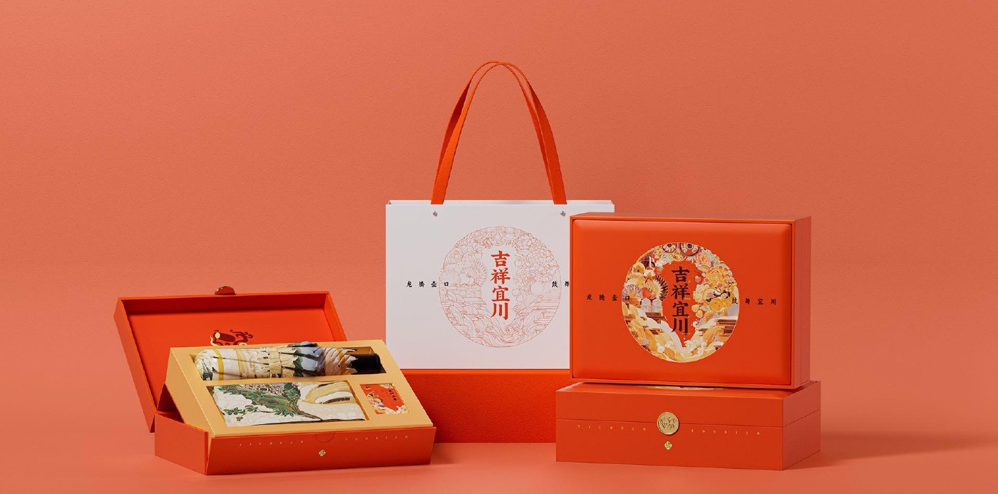 伴手礼与礼品合集品牌应用视觉展示