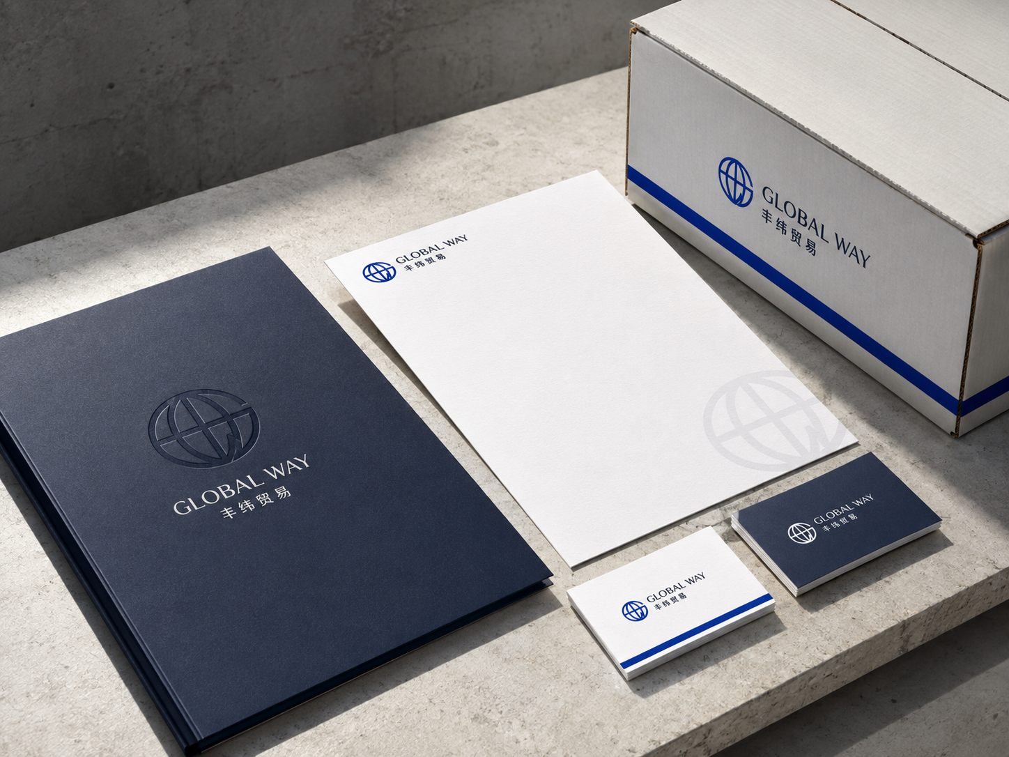 丰纬贸易 · Global Way品牌应用视觉展示